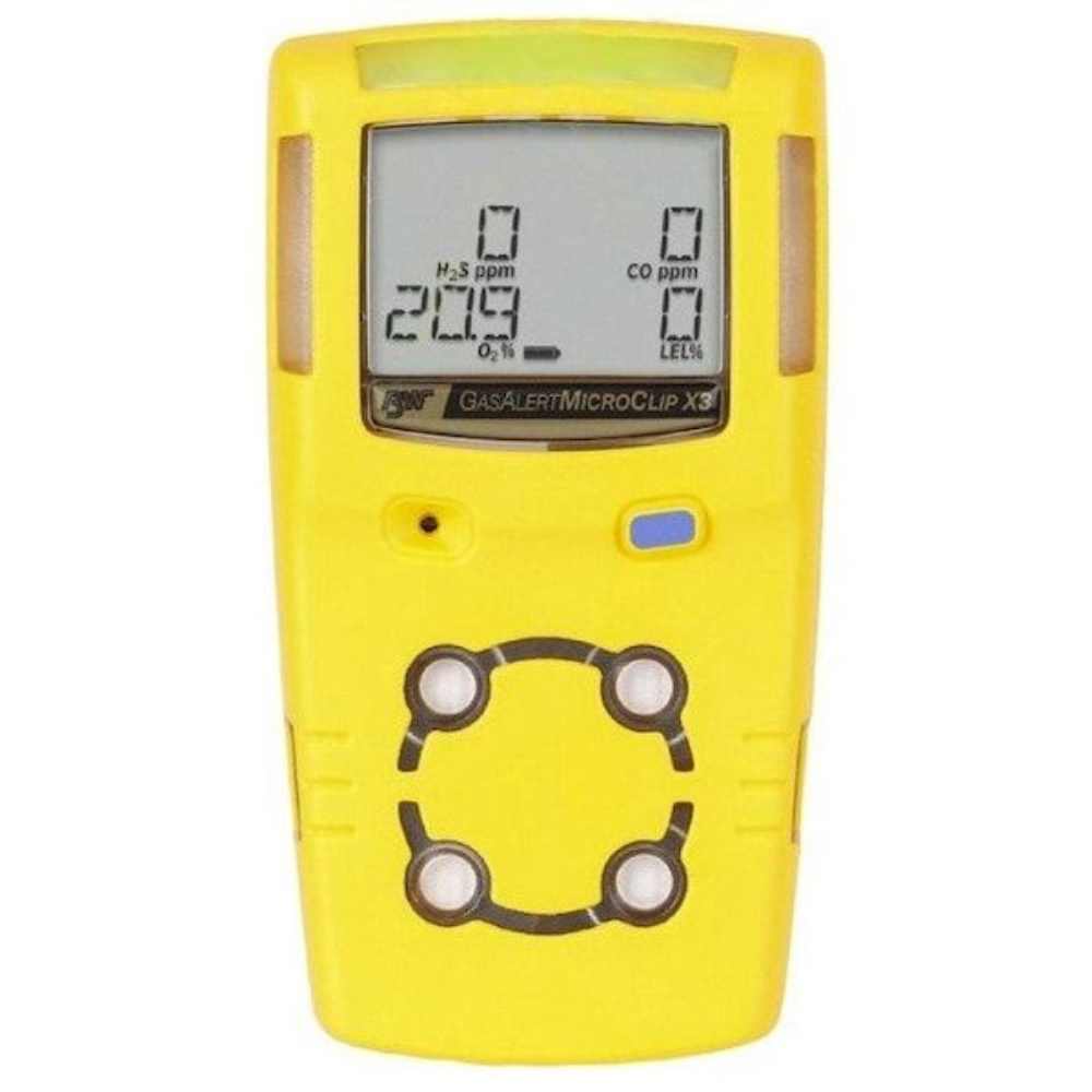 Honeywell BW MicroClip X3 Gas Detector Display